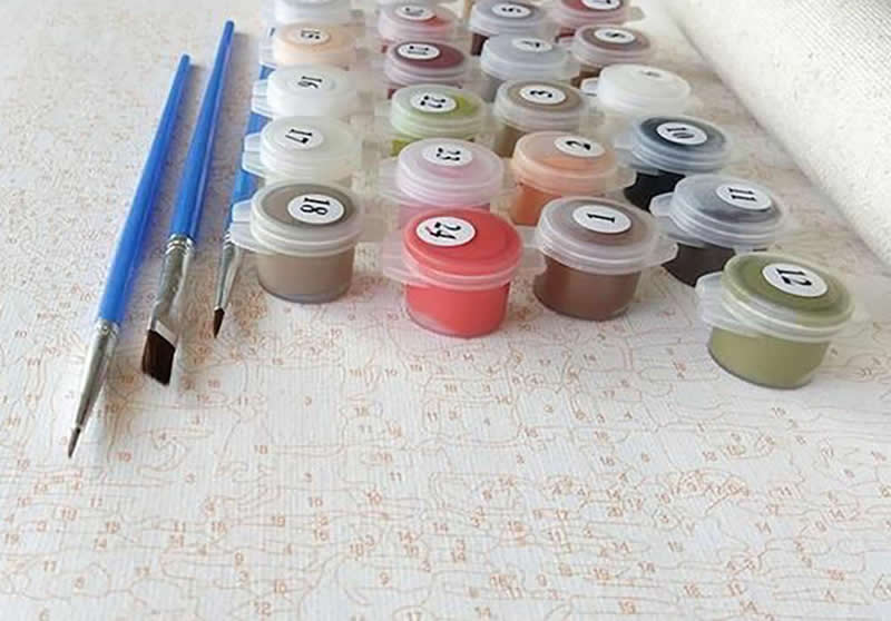 Paint By Numbers Starting Guide Step1