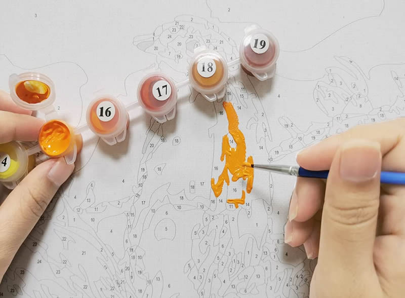 Paint By Numbers Starting Guide Step2